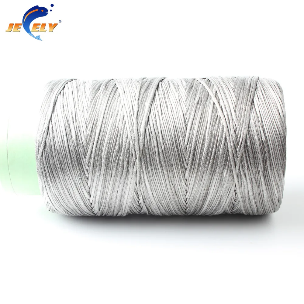 Jeely 10 м 500lb uhmwpe волоконная оплетка для подводной охоты, винтовой веревка, плоская версия 1,4 мм, 6 переплетений