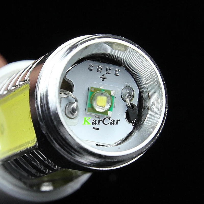 Чип CREE R5 + COB 11 Вт T20 чип с объективом W21W светодиодные лампы заднего хода задний