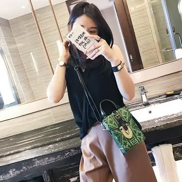 Новинка 2017 года оригинальная сумочка Гонконг ветер сумка Ретро маленькая