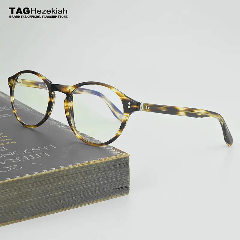 Круглые оправы для очков мужчин и женщин новинка 2019 фирменный бренд Ретро стиль
