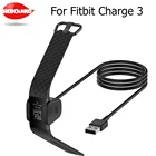Сменное Зарядное устройство USB для Fitbit Charge3 смарт-Браслет зарядный кабель для Fitbit Charge 3 браслет док-адаптер для часов