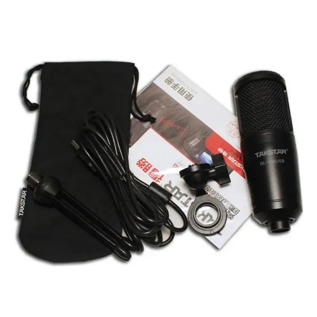 USB микрофон Takstar с функцией записи боковых адресов для подключения и