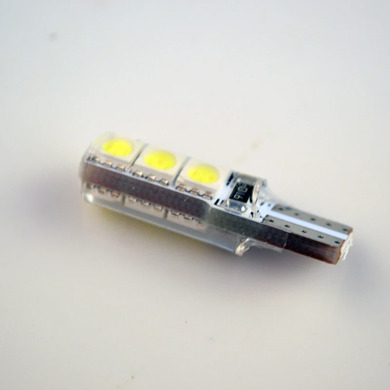 Flytop T10 194 W5W 6SMD 5050 силиконовая оболочка светодиодные лампы Canbus автомобильные LED 1
