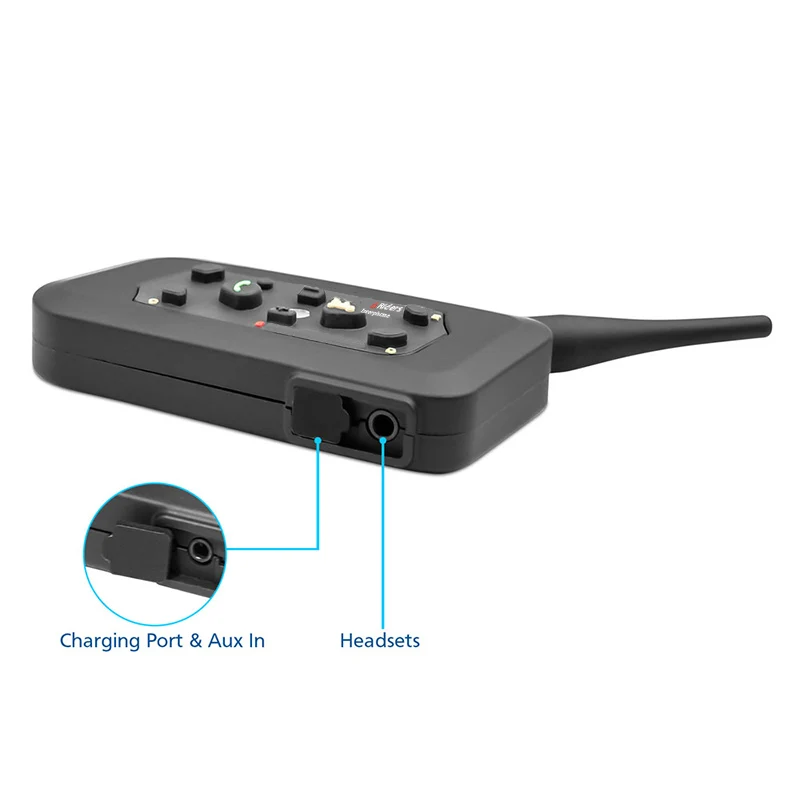 2 шт. R6 мотоцикл Bluetooth шлем гарнитуры домофон громкой связи гарнитура для диктора 6