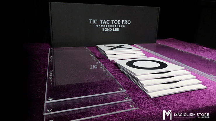 Новинка Tic Tac Toe Pro от Bond Lee волшебные фокусы сцена закрывание иллюзия трюк реквизит