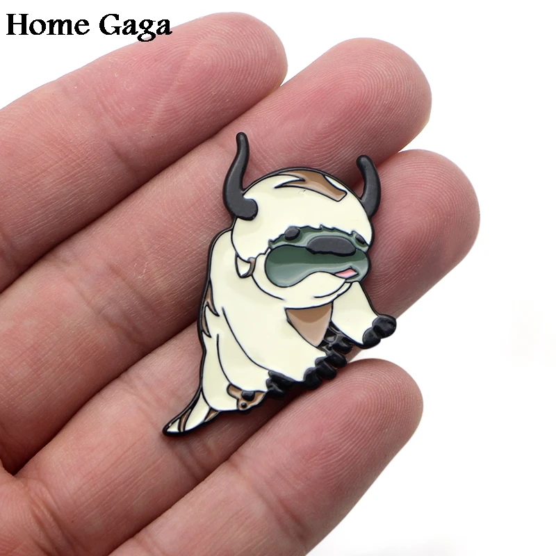 Homegaga Волшебная история Цинковый галстук мультяшный Забавный штырь рюкзак одежда