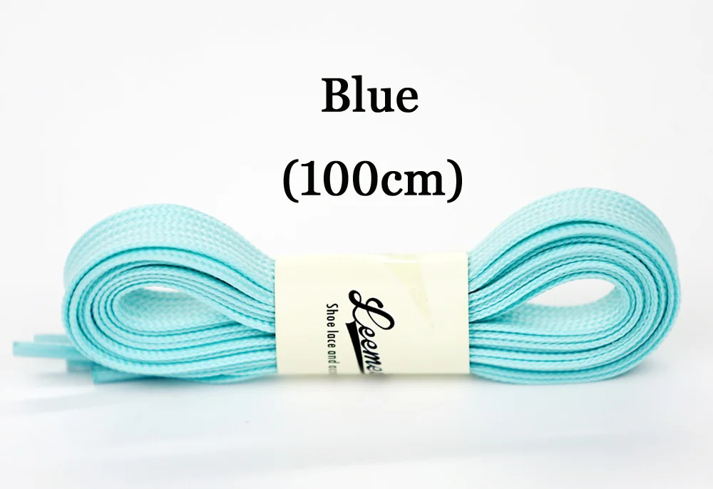 blue 1 пара 100 см Спортивные Светящиеся шнурки светится в темноте цветные флуоресцентные шнурки спортивные шнурки для спортивной обуви Светоотражающие Шнурки - Цвет: blue