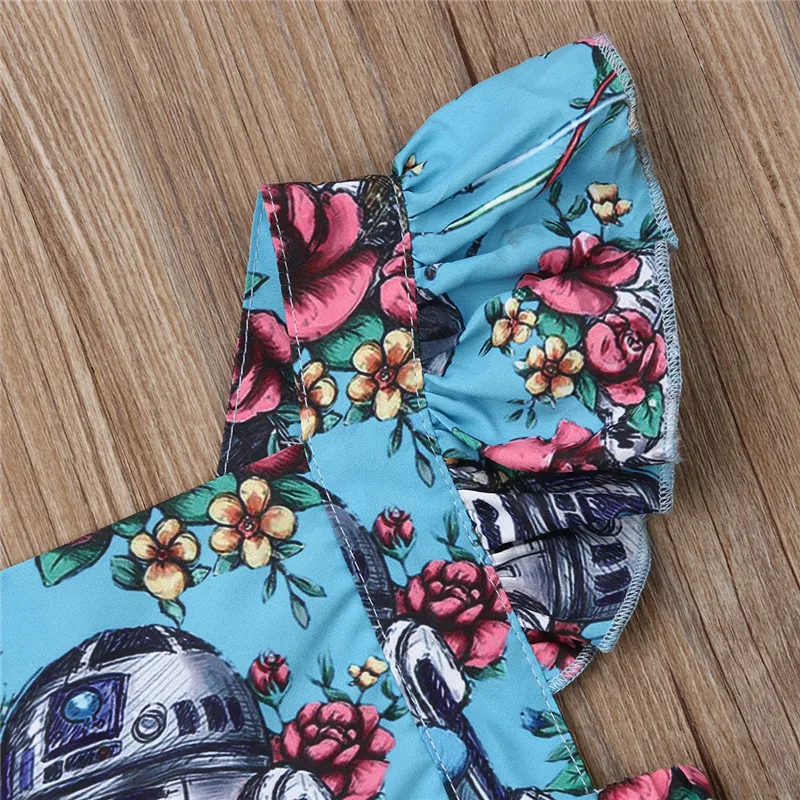 Хлопковый комбинезон без рукавов летний со звездным принтом военный для