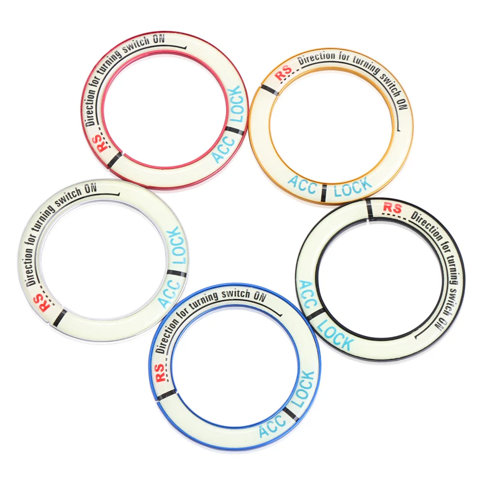 Lumiuous автомобильный Стайлинг кольцо для ключей зажигания двигателя VAUXHALL Opel Mokka ASTRA