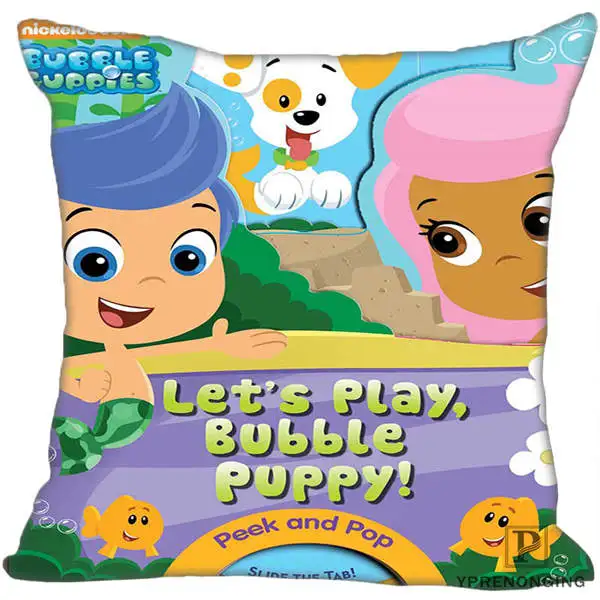 Square Pillowcases Заказная декоративная наволочка Bubble Guppies квадратная Наволочка на молнии лучший подарок(с одной стороны) 180516-23 - Цвет: Square Pillowcases