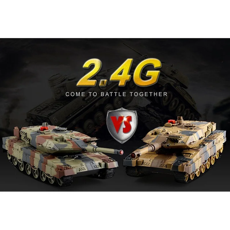 1/24 RC Танк ИК-пульт дистанционного управления игрушки Моделирование инфракрасный