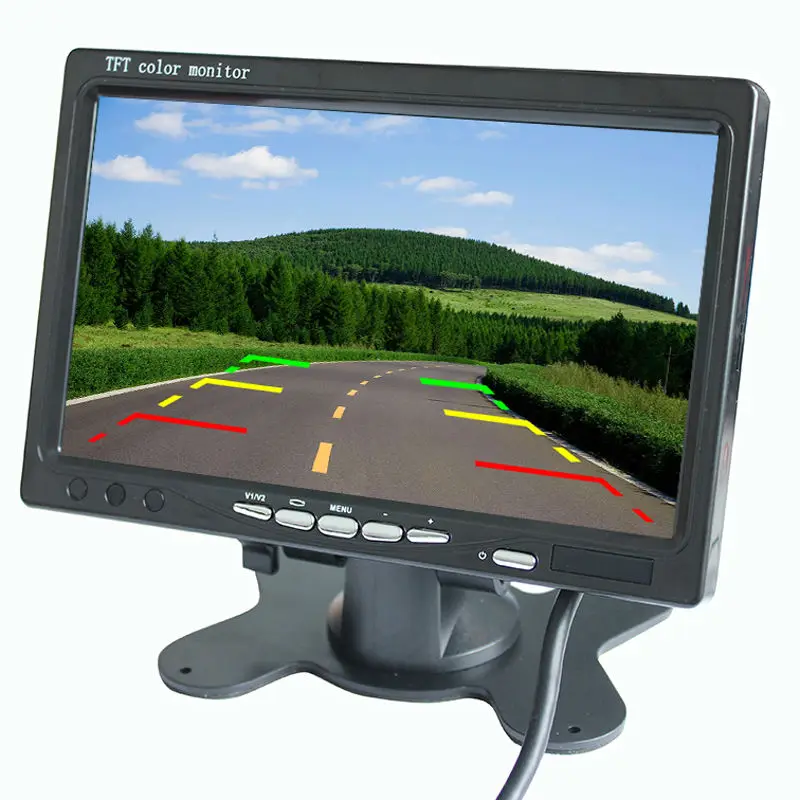 Монитор автобуса 7 дюймов 16:9 автомобильный TFT LCD автономный монитор цифровой