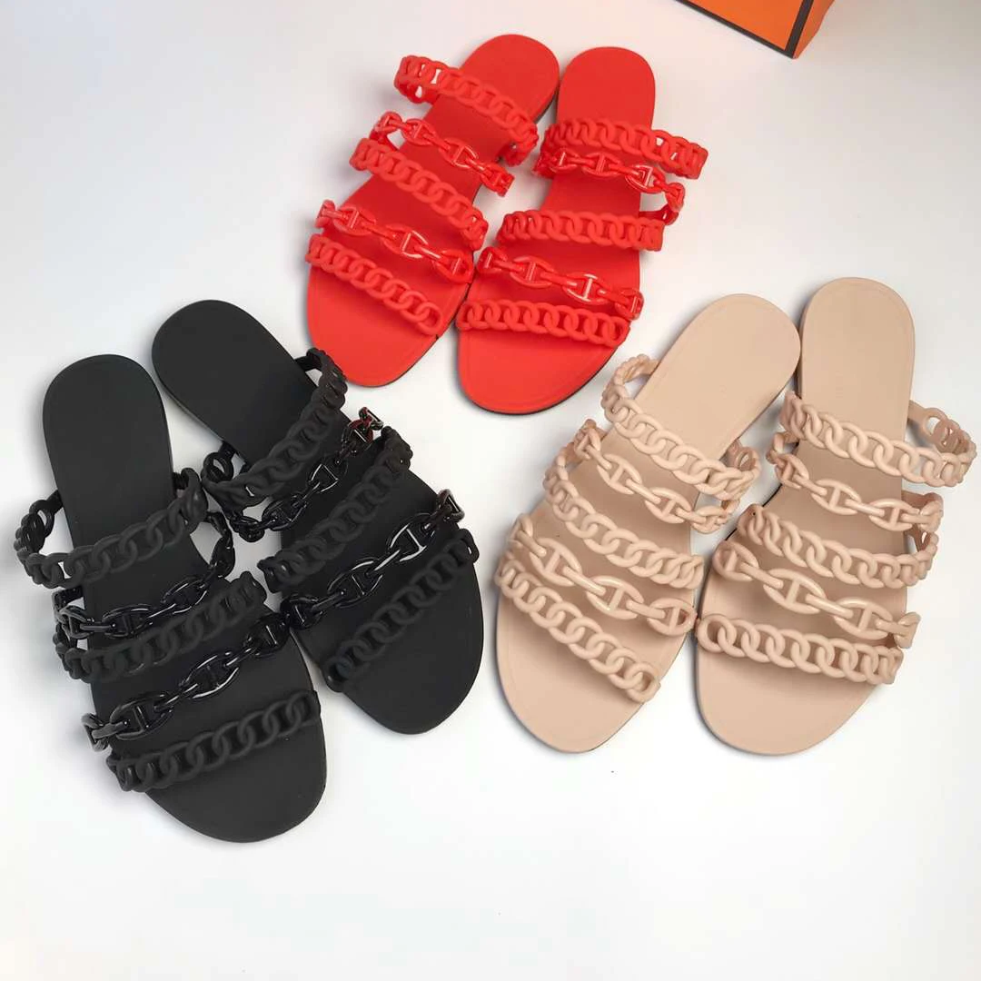 Женские шлепанцы прозрачные Шлепанцы из ПВХ пляжные вьетнамки хлопчатобумажной