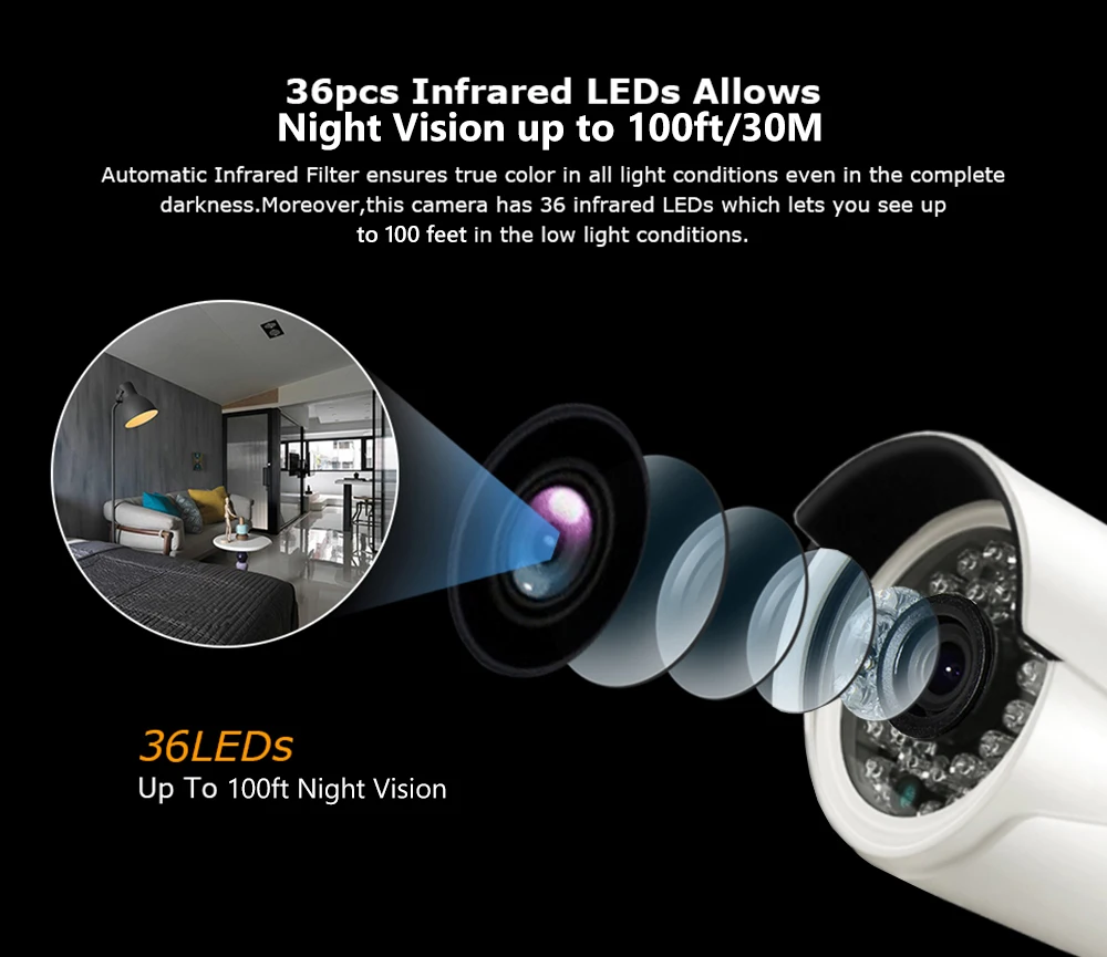 Сетевая система видеонаблюдения 4 канала 1080P POE 2 Мп 8 каналов 1080 пикселей NVR|system