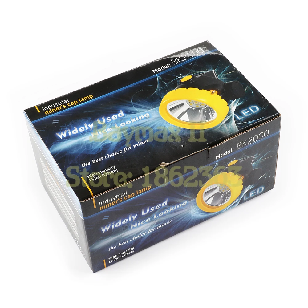 Налобный фонарь Bozz BK2000 с литий-ионным аккумулятором 1 Вт