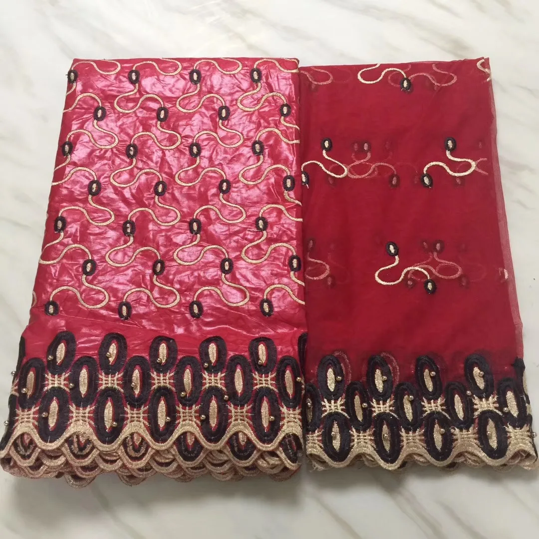 

Wine red african lace fabric 2018 swiss voile lace in switzerland high quality lace cotton lace for women dress