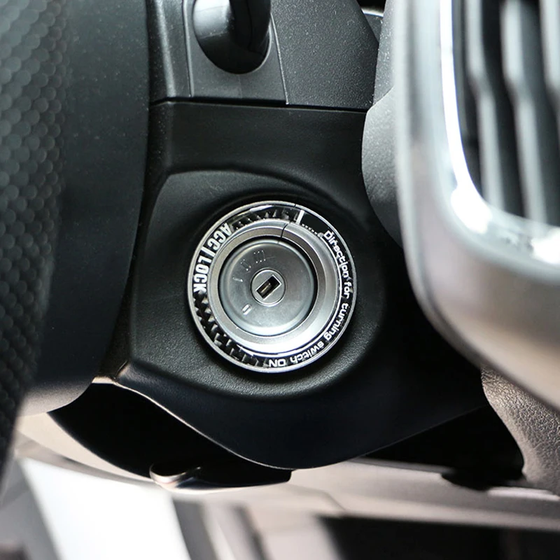 For Ford Focus 2 3 Fusion Mondeo 2013 - 2018 Car Ignition Key Hole Switch Ring Circle Cover Stickers Decoration Accessories | Автомобили и