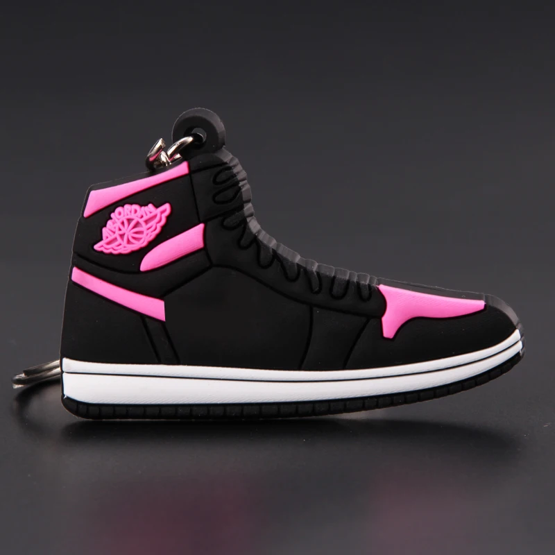 Picture Color013 Mini Jordan 1 брелок для обуви для мужчин и женщин брелок Классический Цвет AJ Ретро поколение баскетбольные кроссовки брелок - Цвет: Picture Color013