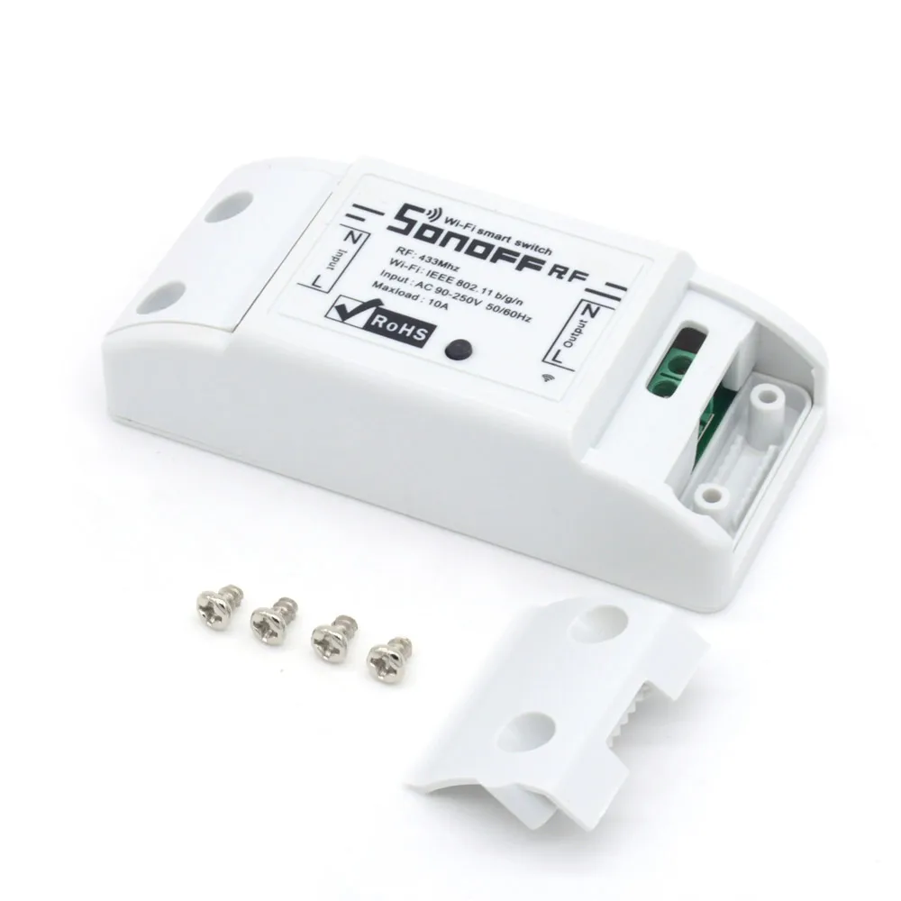 Sonoff RF WIFI выключатель света Умный дом пульт дистанционного управления 433 МГц