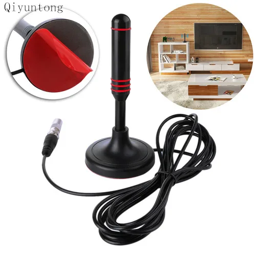 Qiyuntong рекламные Freeview UHF DVB T2 ISDB T ATSC HD ТВ Крытый цифровой антенна для
