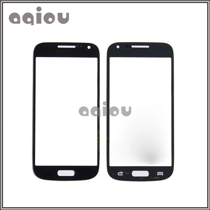 10 шт./лот 4 5 ''для samsung Galaxy S4 Мини Передняя Внешний Стекло объектив Сенсорный