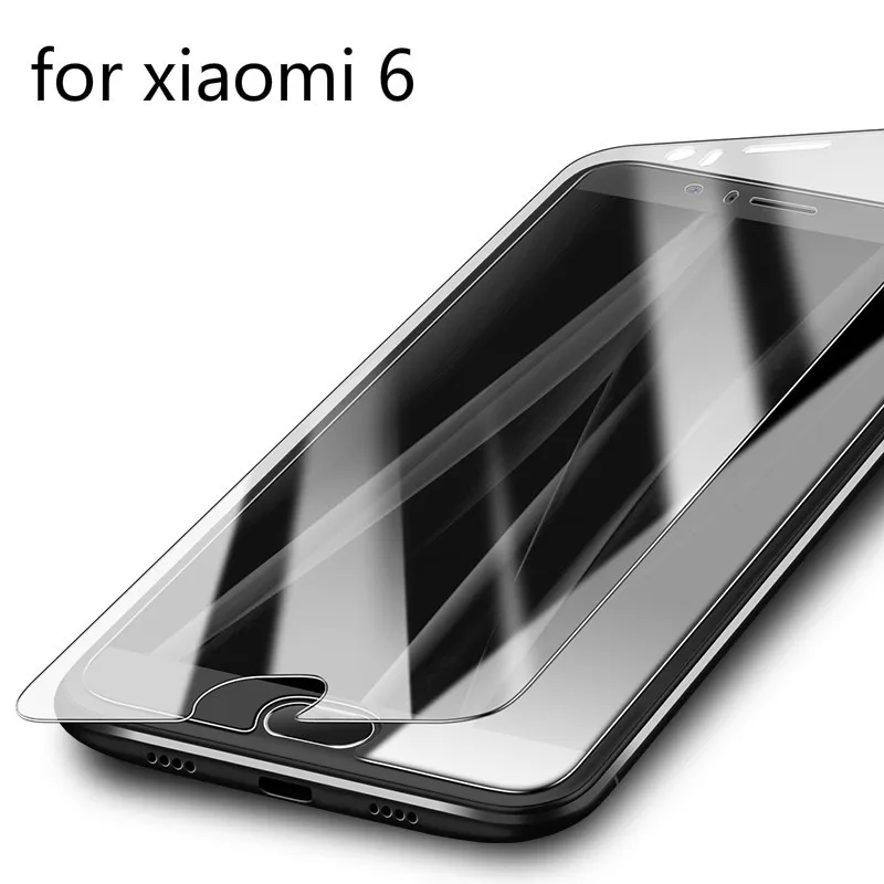 Прозрачная защитная пленка 9HD для xiaomi Mi6 2.5D изогнутые края неполное покрытие