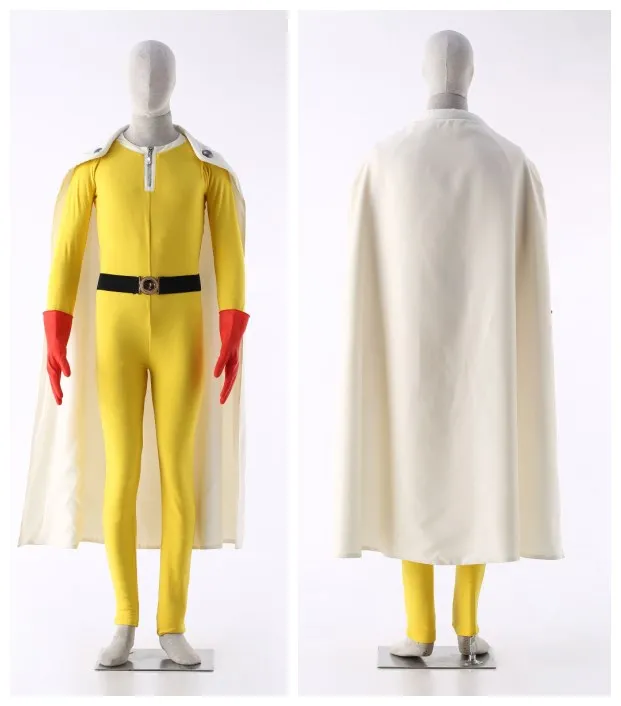 Один удар человек Сайтама Косплей Костюм Хэллоуин|halloween costume decorations|costume fittingscostum |