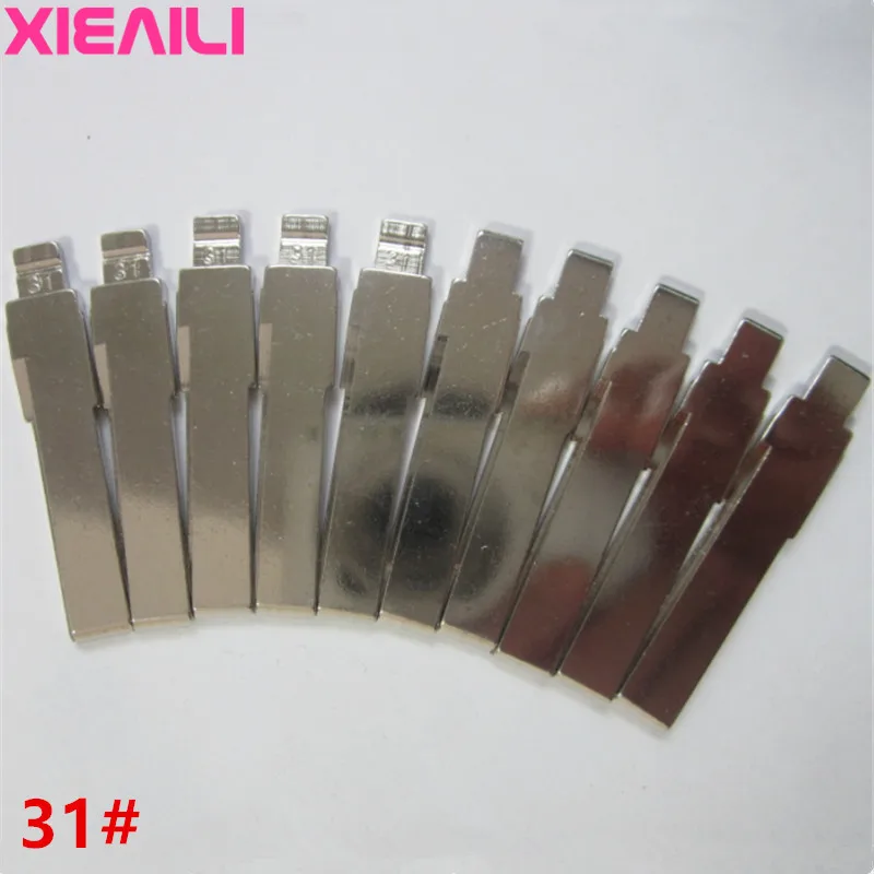 XIEAILI 20 шт./лот для 31 # металлическая заготовка необработанного откидного ключа KD Vw