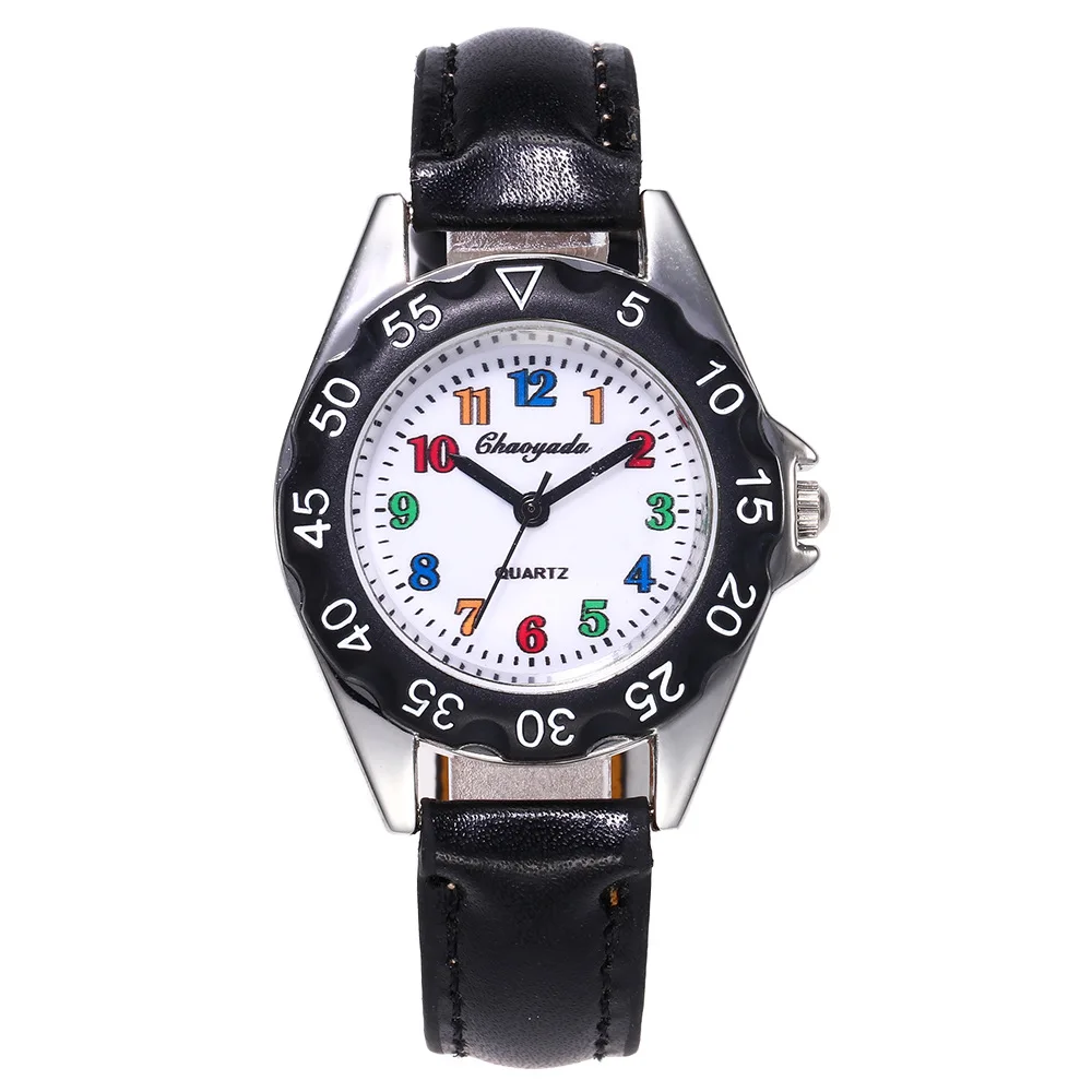 High Quality 10PCS Watches Women Ladies Students Quartz Watch Fashion Casual PU Leather Analog Wristwatch montre femme relogio | Наручные