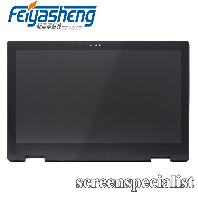ЖК дисплей для Dell Inspiron 15 5568 5578 5579 7569 P58F P58F001 экран с сенсорным стеклом дигитайзер
