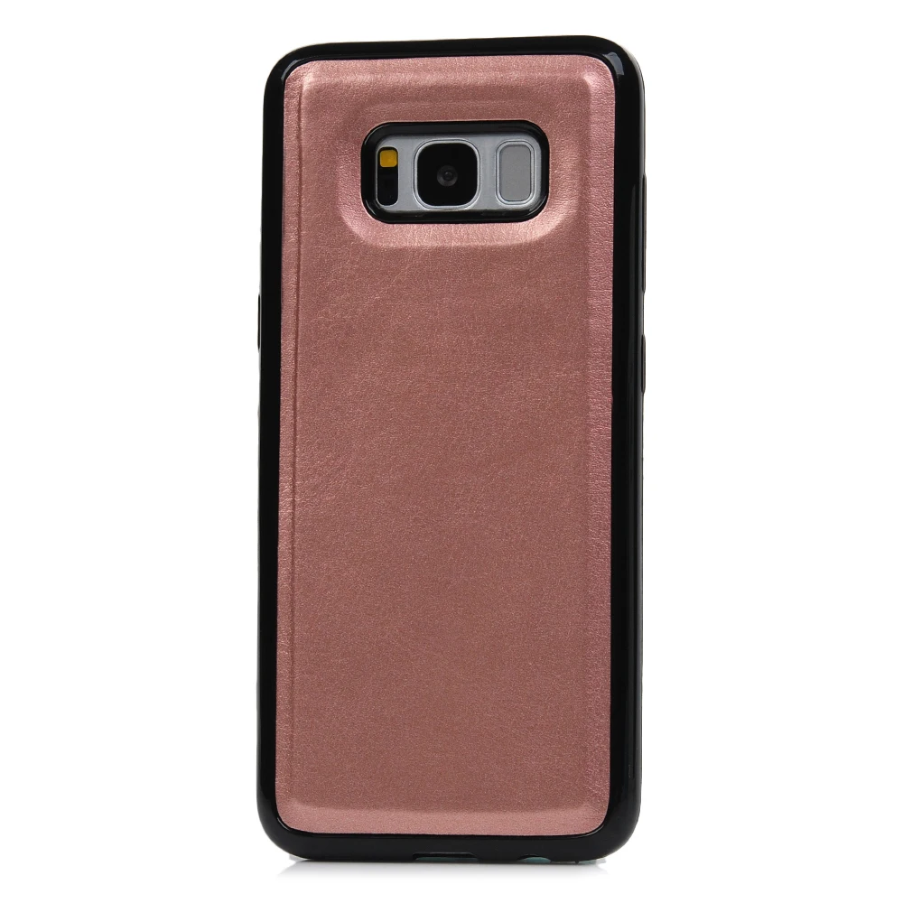 2 в 1 съемный флип кейс для samsung Galaxy S7 край S8 Plus Note 8 магнит кожаный чехол кошелек с
