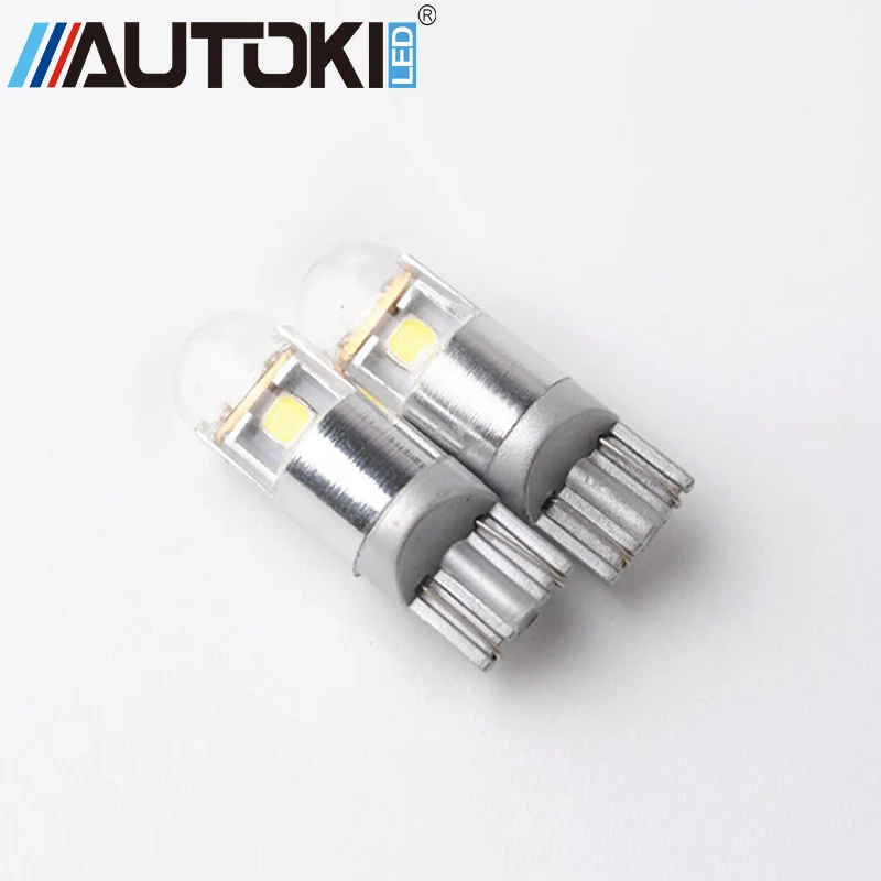 Бесплатная доставка 10X T10 3030 3SMD 9 Вт 400LM светодиодный индикатор боковая