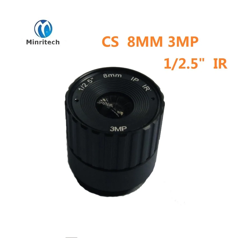 Объектив для оптической камеры видеонаблюдения 3MP HD CS big shot 4 мм/6 мм/8 мм IR CCTV