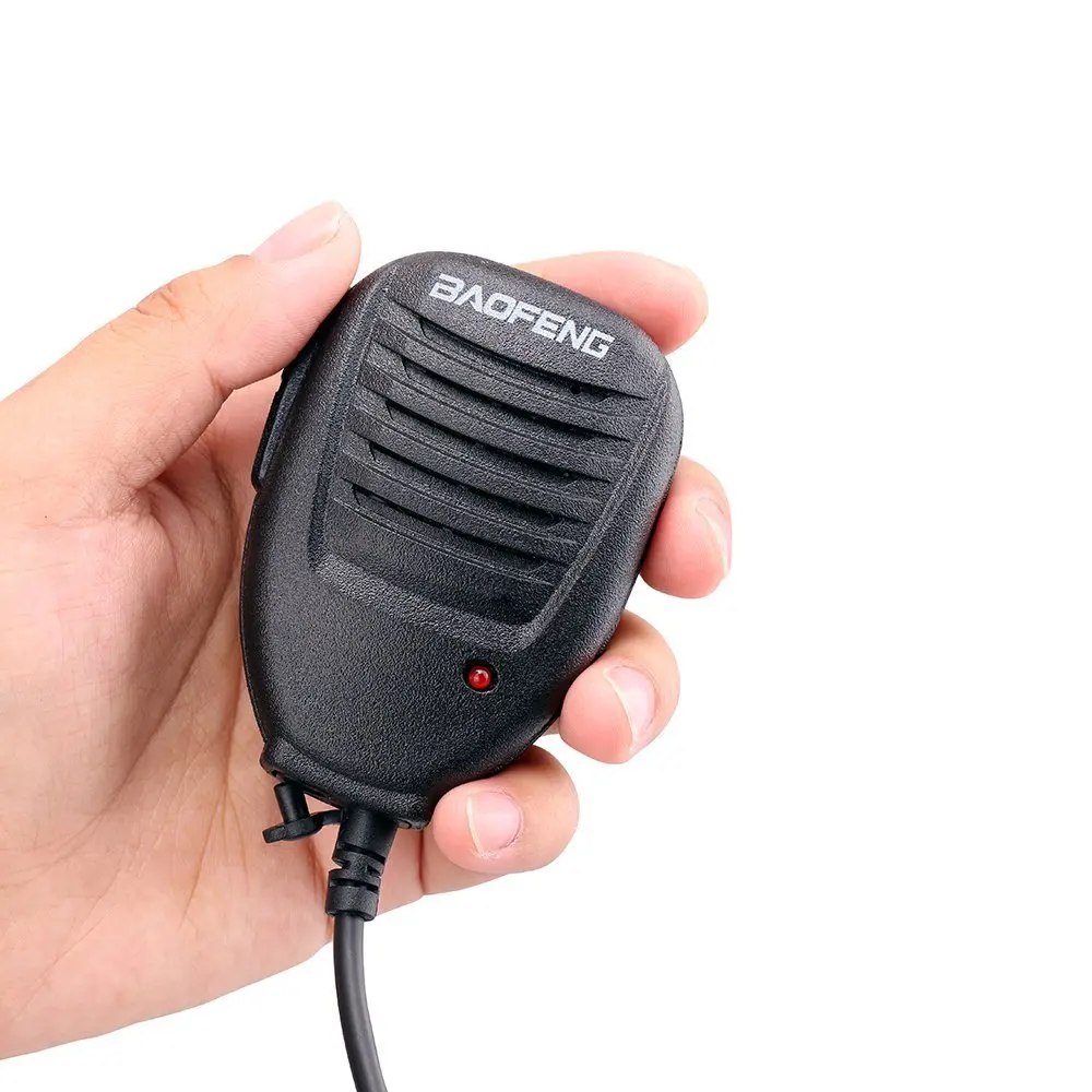 Оригинальный Портативный BAOFENG UV-5R Plus/UV-5RE Plus/UV-5RA/UV-5RE/BF-888S Speaker-mic для