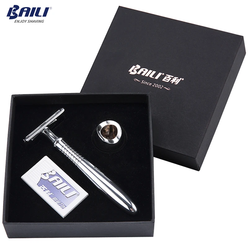 Длинная ручка BAILI с двойными краями искусственная для парикмахерской мужское