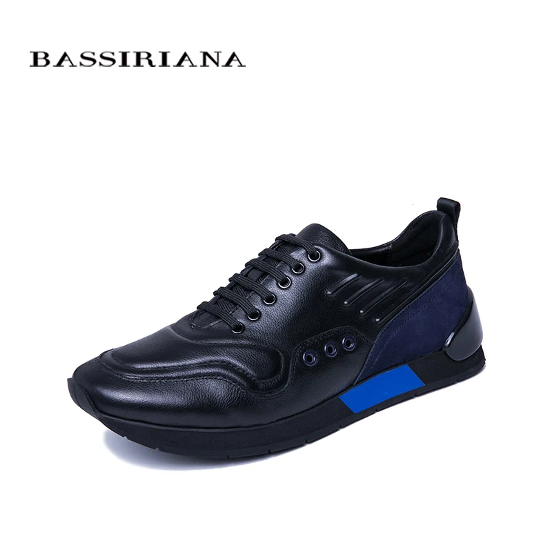 BASSIRIANA/Новинка 2019 года весенне-осенняя мужская повседневная спортивная обувь на