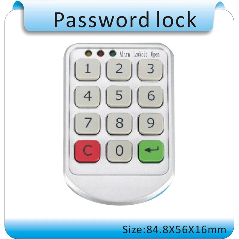 Quality Silver Metal Digital Electronic Password keypad Cabinet Locks | Обустройство дома