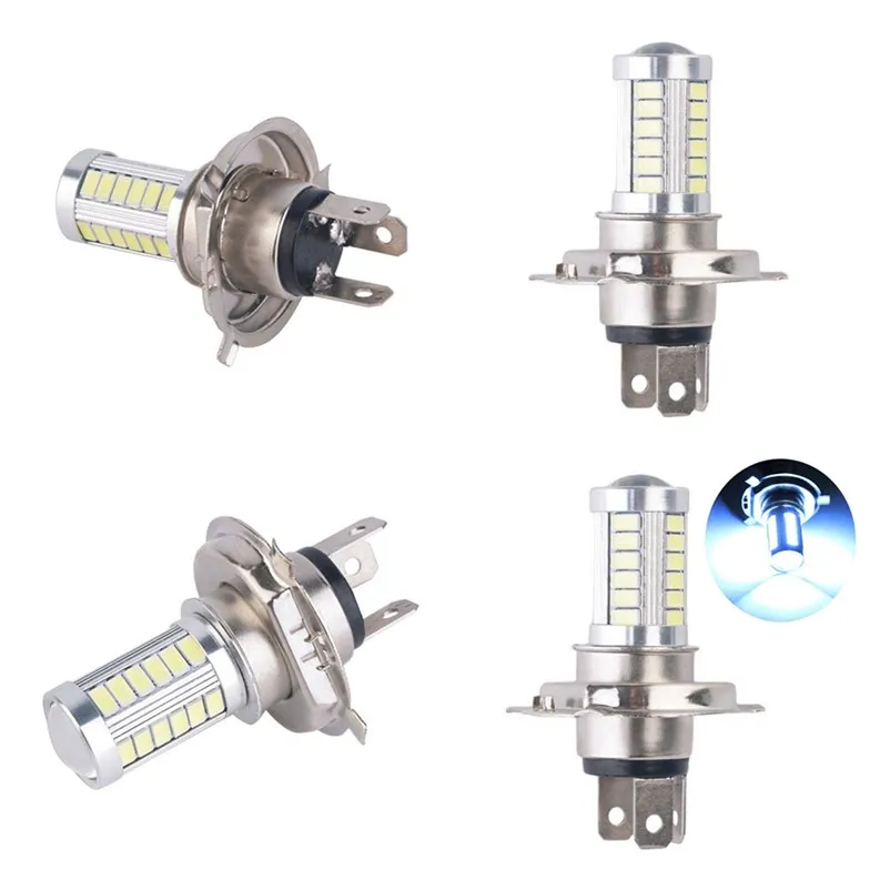 1 шт. H4 33SMD светодиодные фары для мотоцикла 800LM 6500K дневные ходовые огни