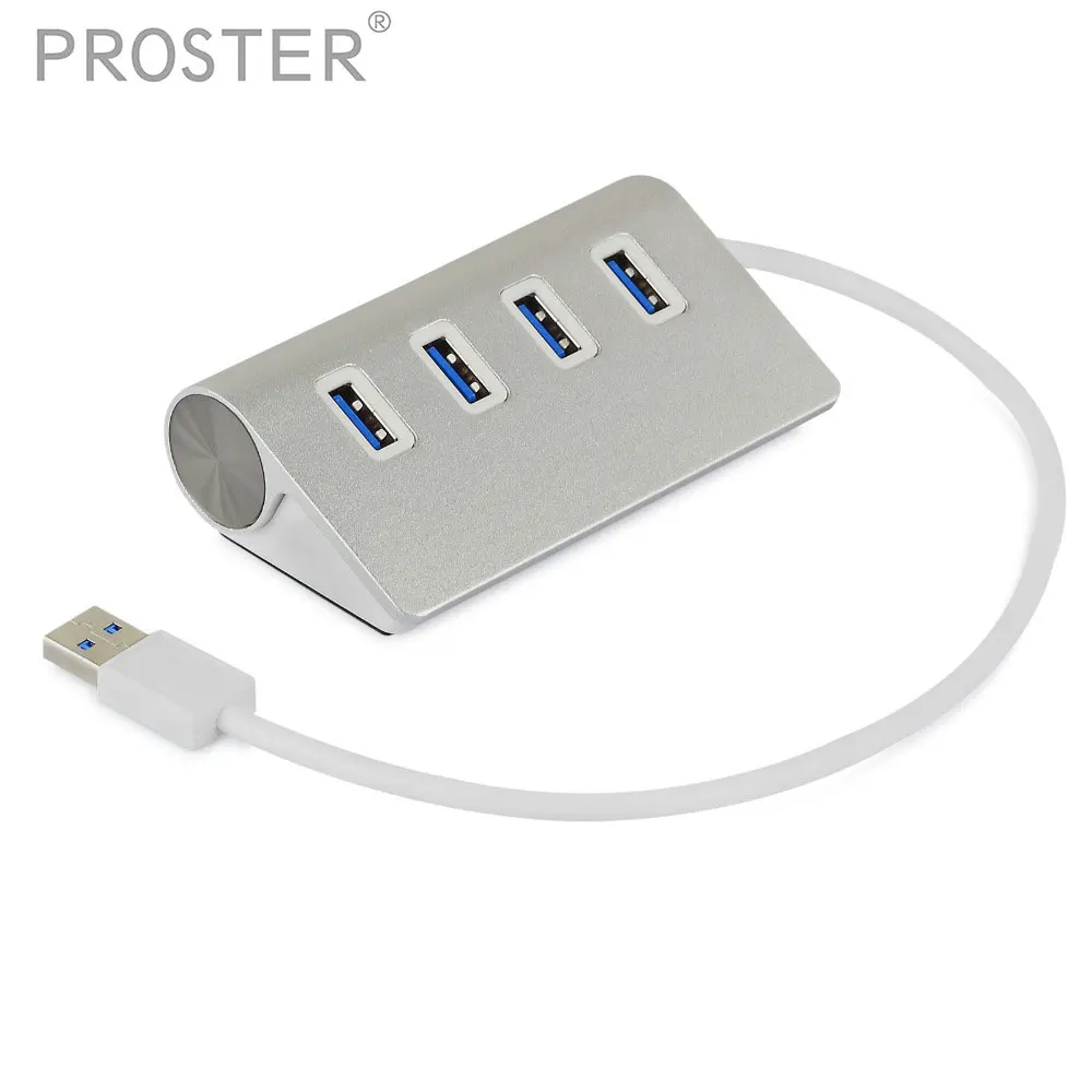 Proster Mini USB 3 0 концентратор 4 порта 5 Гбит/с Высокая скорость Портативный Новый