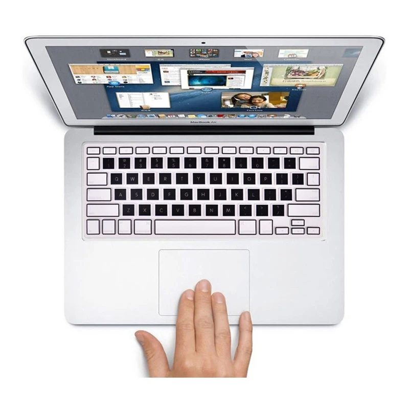 США Версия Водонепроницаемый разноцветный Клавиатура ноутбука чехол для MacBook Pro 13 Клавиатура ноутбука пыле силиконовый защитный чехол