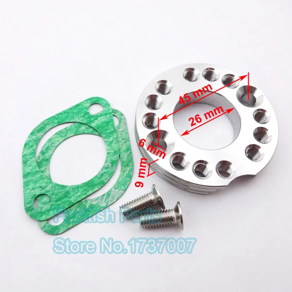 Серебристый карбюратор Карбюратор с регулировкой карбюратора для квадроцикла