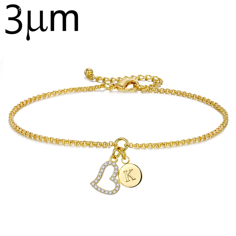 3 метра Прямая поставка Сердце на заказ браслет для женщин цепочка Ссылка