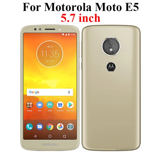 For moto e5 2 шт 9D Защитное стекло для motorola moto g6 защита экрана e4 e5 p30 plus play one power g 6 e 4 5 6g 30 p 4e закаленное стекло - Цвет: For moto e5