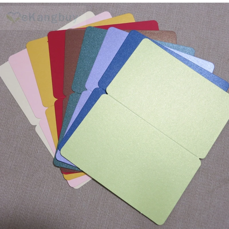 100 шт Складные DIY поздравительные открытки черный белый крафт карты|greeting cards|cards