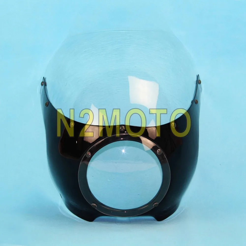 Мотоциклетные черные фары Viper для лобового стекла лобовое стекло классика 5 3/4