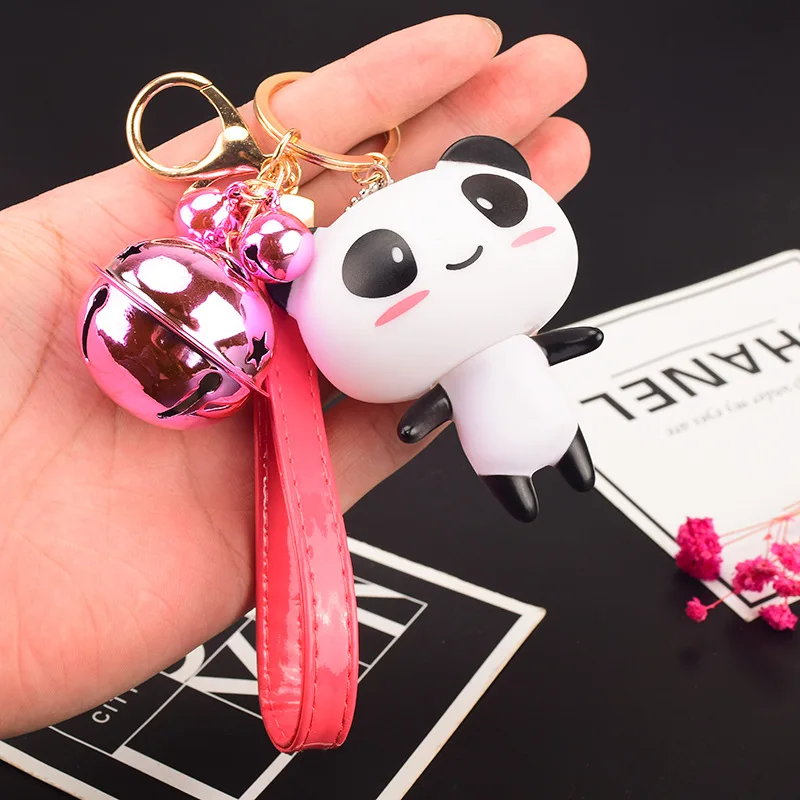 Новое поступление милый творческий мини панда Форма Кукла мультфильм Keychain
