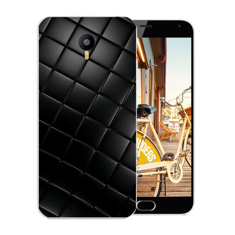 5 дюймов для Meizu M2 Note чехол телефона из мягкого ТПУ силикона с красочным рисунком