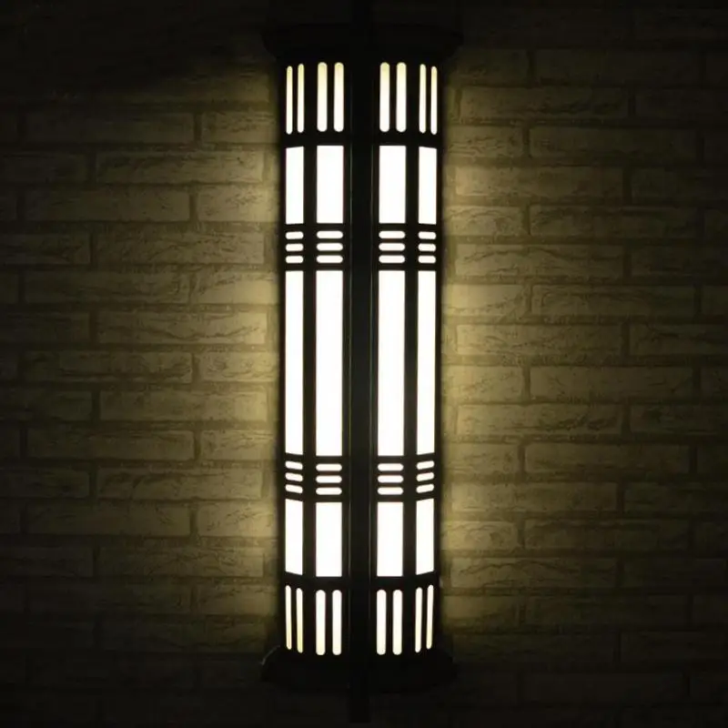 Большие наружные настенные лампы антикварные железные садовые светильники