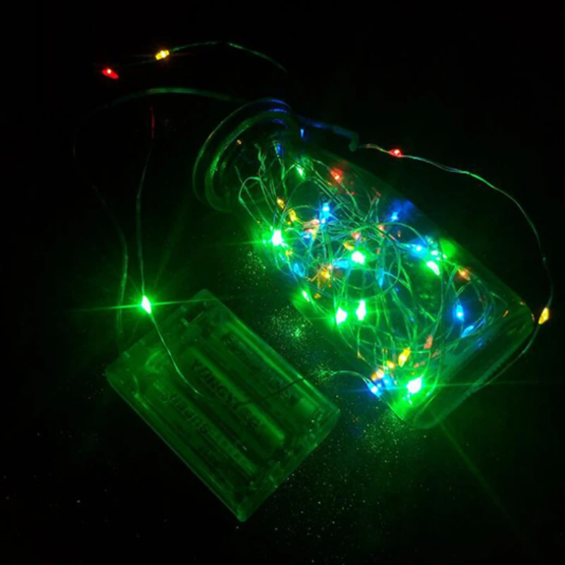LED String Lights Christmas Indoor Fairy garland Outdoor Home For Wedding/Party/Curtain/Garden Decoration 5M 50Led | Лампы и освещение