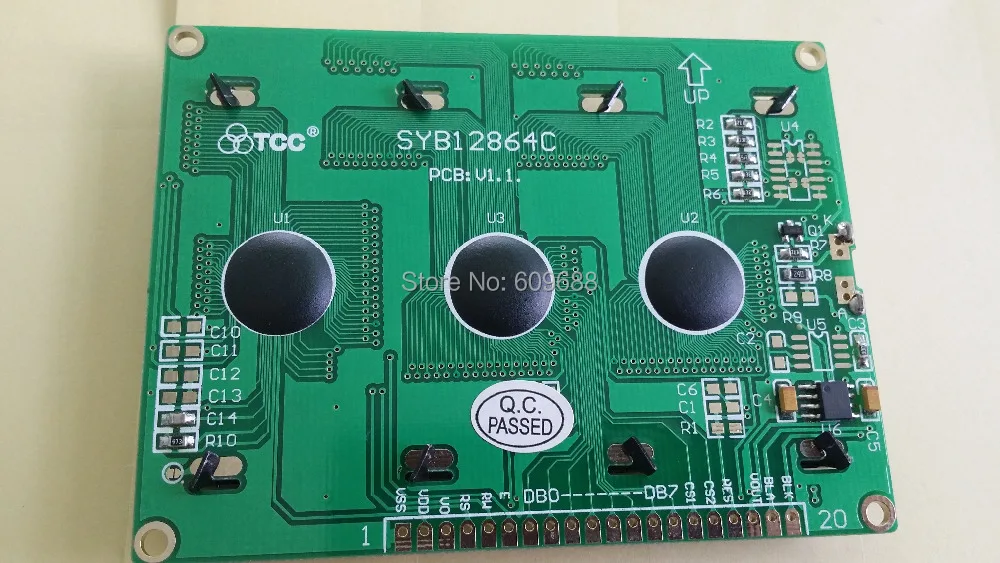 Модуль горизонтального ЖК экрана 3 2 дюйма интерфейс 12864 240*320 SYB12864c модуль дисплея